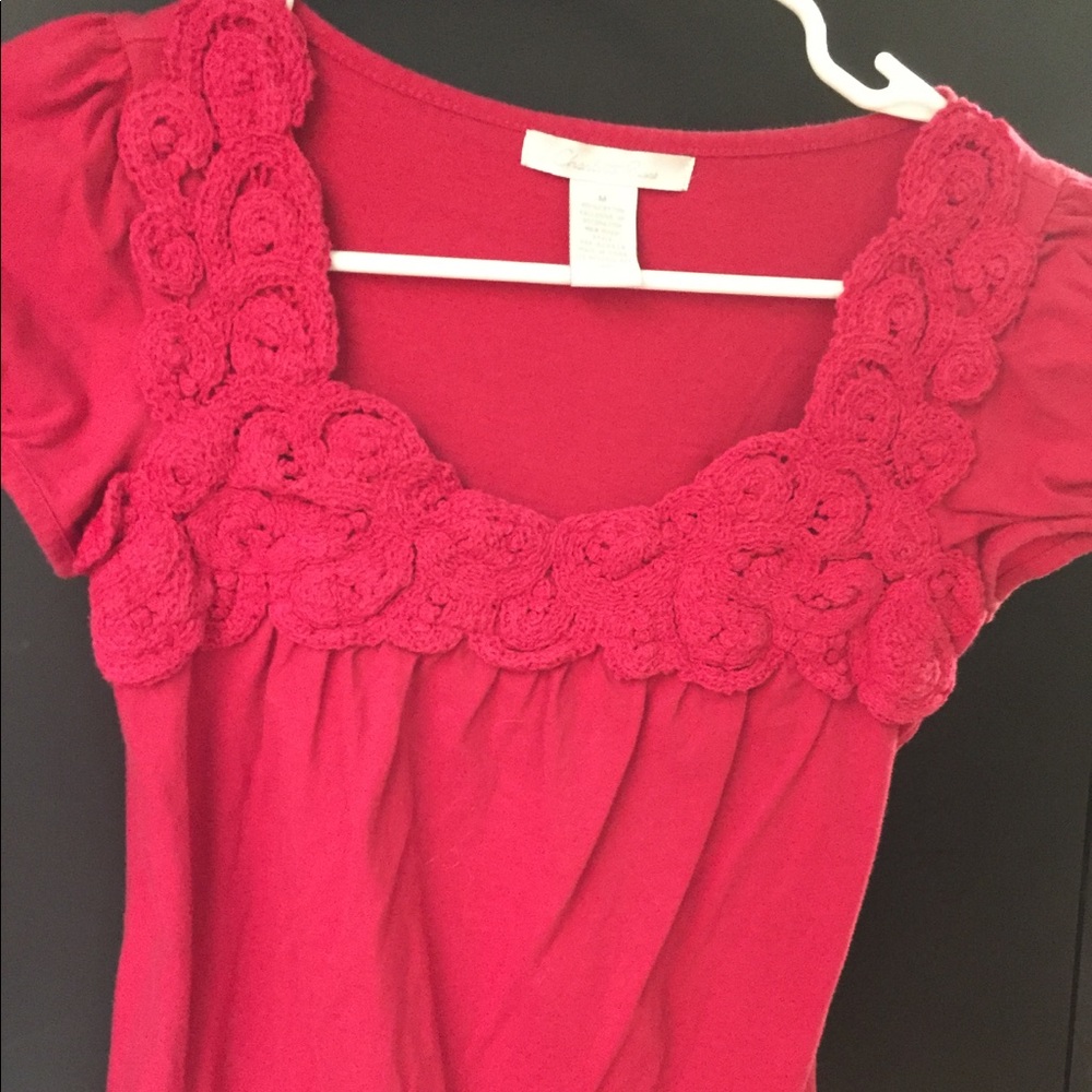 Charlotte Russe embellished top
